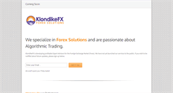 Desktop Screenshot of klondikefx.com